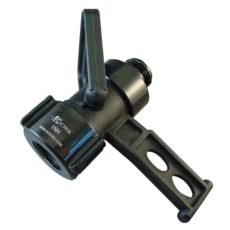 Moon American Swivel Shut Off, 1 In, Rigid, Twist 542P-1024