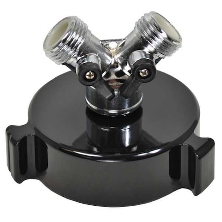 Moon American Hazmat Adapter, 2-1/2 NH, (2) 3/4 Male GHT 428-2520754