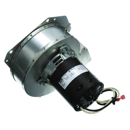 Fasco Induced Draft Furnace Blower, 115, Aluminum Steel, 8 3/8 in W, 7 1/2 in H A129