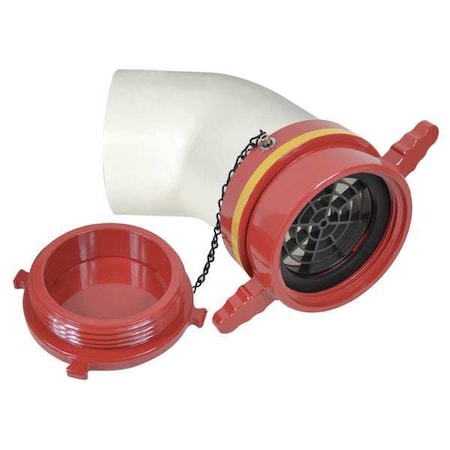 Moon American Dry Hydrant 45 Adapter, 6 In Female 298-606025