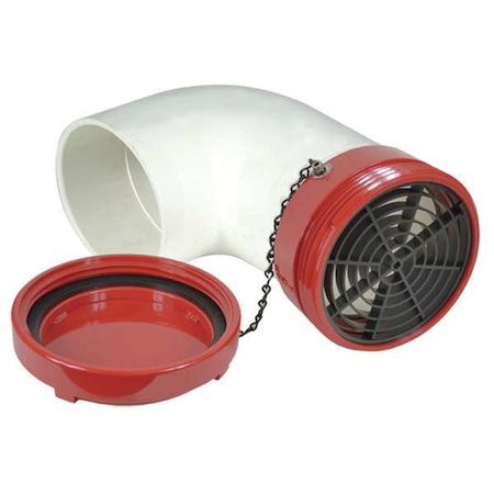 Moon American Dry Hydrant 90 Adapter, 5 In Male 299-605025