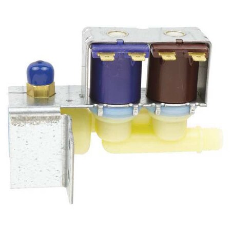 Whirlpool Water Inlet Valve, 3 1/4 in H 12544002