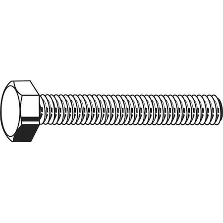 Zoro Select Grade A307, 1/2"-13 Hex Head Cap Screw, Black Oxide Steel, 1-1/2 in L, 25 PK U04000.050.0150