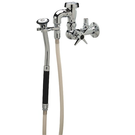 Zurn Bedpan Washer, Brass Z877P2-LKS-HK-SH2