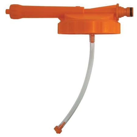 Sani-Lav Sanitizer Lid Kit, Orange, Plastic N2FSL