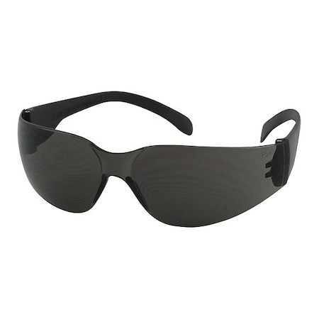 Bouton Optical ZENON Z11SM, Safety Glasses, Anti-Scratch, Gray Lens, Black Frame, Frameless 250-00-0001