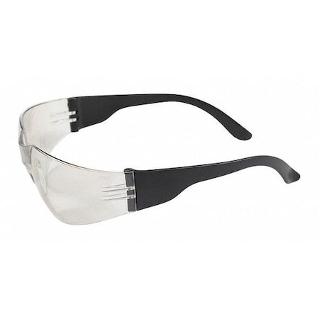 Bouton Optical ZENON Z12, Safety Glasses, Anti-Scratch, Indoor/Outdoor Lens, Clear Frame, Frameless 250-01-0002