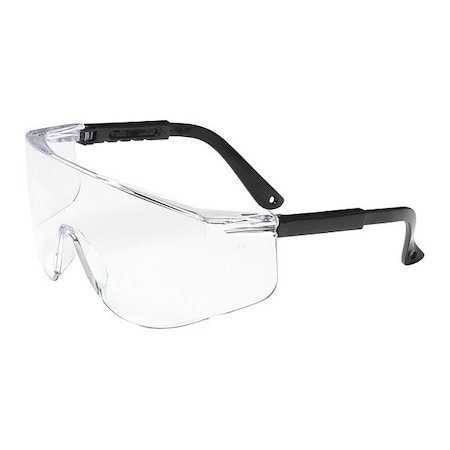 BOUTON OPTICAL 250-03-0080, Zenon Z28 Safety Glasses Clear Frm And Clear Uncoated Lens (Pack-12)