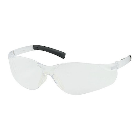Bouton Optical ZENON Z14SN, Safety Glasses, Anti-Scratch, Clear Lens, Clear Frame, Frameless 250-08-0000