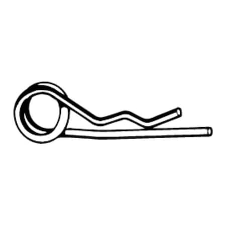 Zoro Select Pin, Stainless Steel A4, 3.6mm dia., PK5 M55970.040.0001