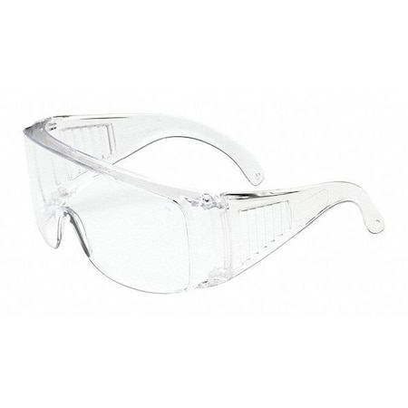 Bouton Optical The Scout, Safety Glasses, Uncoated, Clear Lens, Clear Frame, Frameless 250-99-0980