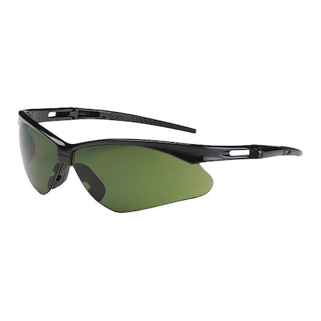 BOUTON OPTICAL 250-AN-10118, Anser Safety Glasses Green Scratch-Resistant Lens (Pack-12)