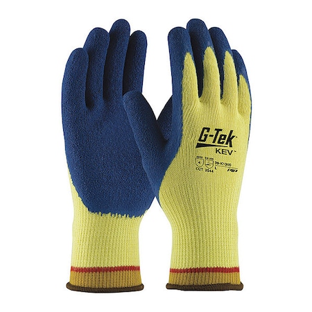 Pip Cut Resistant Coated Gloves, Cut Level A4 , Latex , Crinkle , L 12 PK 09-K1300/L