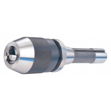 ALBRECHT Keyless Drill Chuck 1/2" Cap., R8 Mount Size, Steel 73040