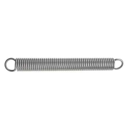 SPEC Extension Spring, 4in.L, 0.125in.dia., PK10 E07501254000M