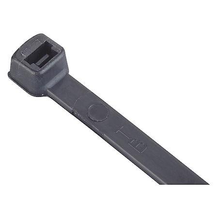 Abb Cable Tie, 11-1/2 in L, 3 in Max Bundle Dia., Black, Nylon 6/6, 50 lb Strength, 100 PK L-11-50-0-C