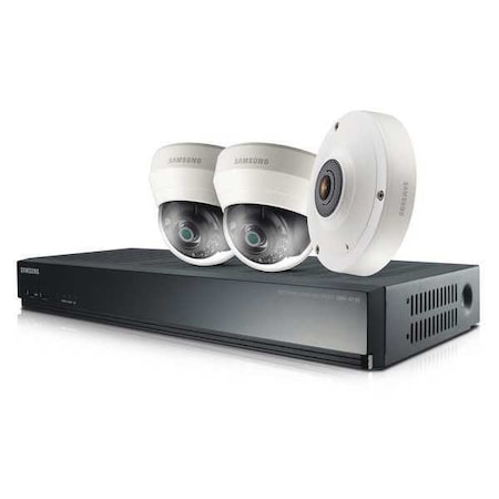 Samsung CCTV Kit, 4 Chan., 1 TB, Fixed SRK-3030S