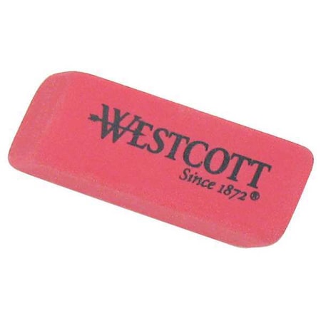 Westcott Eraser, Red, PK3 14613