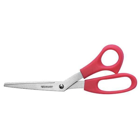 Westcott Scissors, Right or Left Hand, 8 In. L 10703
