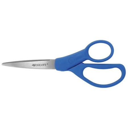 Westcott Multipurpose, Scissors, Straight, 7 In. L 43217
