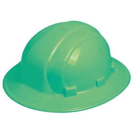 Deltaplus Hard Hat, Omega II, HDPE, 6 Point Ratchet, Type 1, Class E, Green 19922