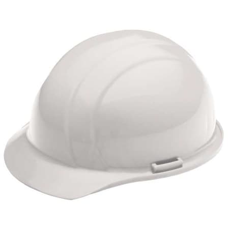 Deltaplus Hard Hat, Americana, Polyethylene, 4 Point Pinlock, Type 1, Class E, White WEL19761WH
