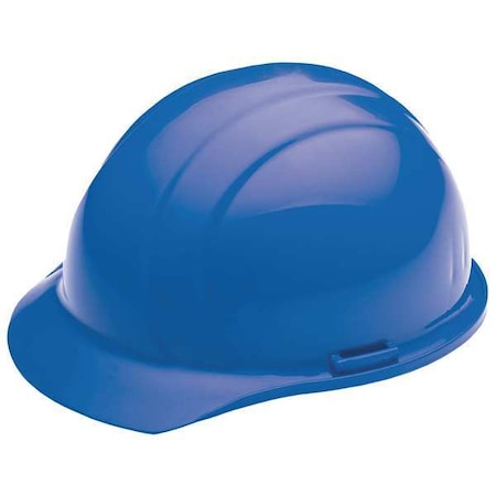 Deltaplus Hard Hat, Americana, Polyethylene, 4 Point Pinlock, Type 1, Class E, Blue WEL19766BL
