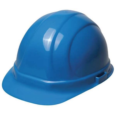 Deltaplus Hard Hat, Omega II, Polyethylene, 6 Point Ratchet, Type 1, Class E, Blue WEL19956BL