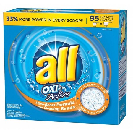 Diversey Powder Laundry Detergent, Fresh Scent, White, 2 PK CB456892