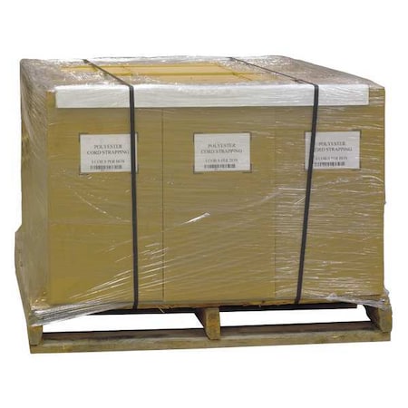 Zoro Select Strapping, Polyester Cord, 3900 ft, PK48 41P056