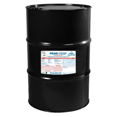 Peak Antifreeze Coolant, 55 gal., RTU PKA0B1