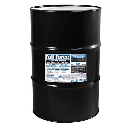Peak Antifreeze Coolant, 55 gal., 50/50 FFAB51
