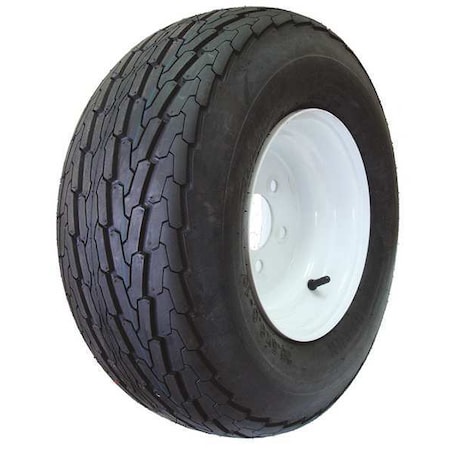Hi-Run Trailer Tire, 10x6 5-4.5, 10 Ply ASB1048