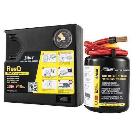 Airman Tire Repair Air Compressor Kit, Sealant 78-080-021