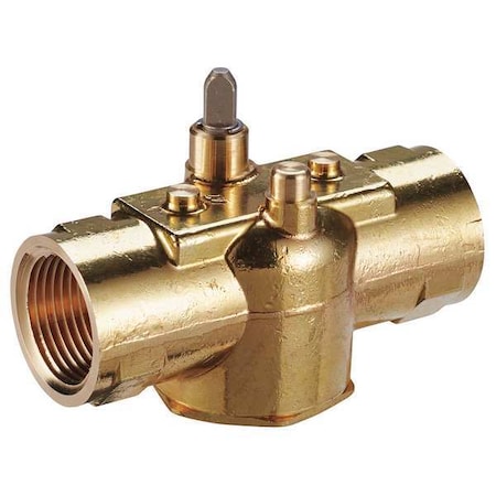 Johnson Controls Valve, 2 Way, High Temp, On/Off, (F)NPT 1 JS2427