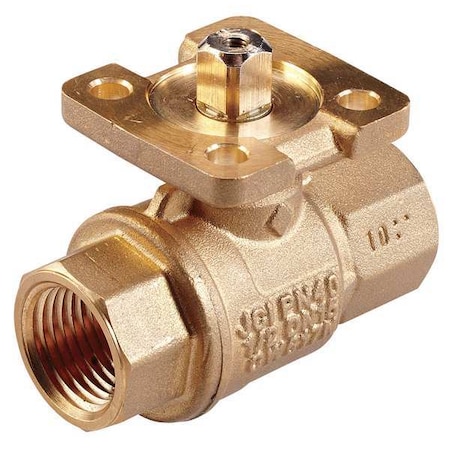 JOHNSON CONTROLS Ball Valve, 2 Way, SS Trim, (F)NPT 1-1/4 VG1245DP