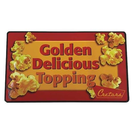 Cretors Decal Topping 12491