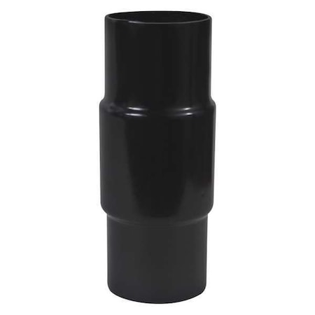 Calbond Rigid Coupling, 1-1/2 in, Threaded, Steel, PVC Coated, Black PV1500CP00