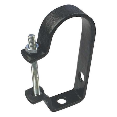 CALBOND Pipe Strap, 1-1/2 in., J-Hanger, PVC Coated PV1500B3690-1-1/2