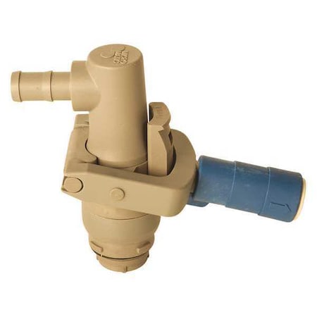 Liquidynamics Coupler, PolyurethaneBody, 3/4inHoseBarb 195205P