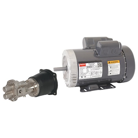 Dayton Rotary Pump, 125psi, 12.3Lift, 1-1/2HP 41TK12