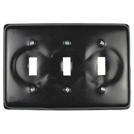 Calbond Weatherproof Cover, Outlet Box Type, 2 Gang, PVC PV0000S323