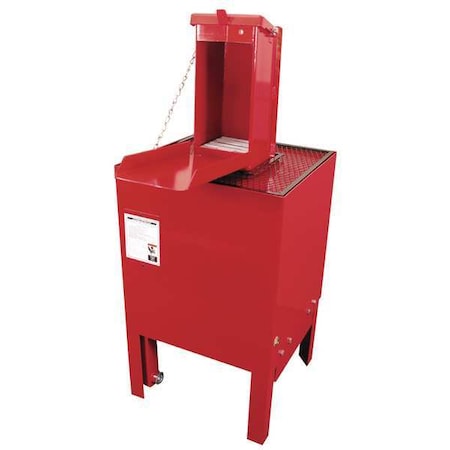 Herkules Oil Filter Crusher, Crushes Up to 18 Tons, Red OFC4
