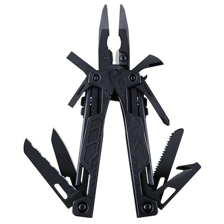 Leatherman Multi-Tool, Black, 16 Tools 831635