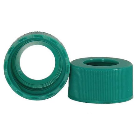 Qorpak Closure, 24-410, Polypropylene, Grn, PK3700 CAP-07511