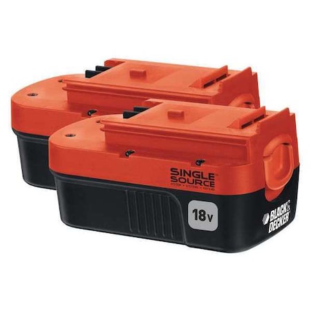Black & Decker 18V Battery 2-Pack HPB18-OPE2