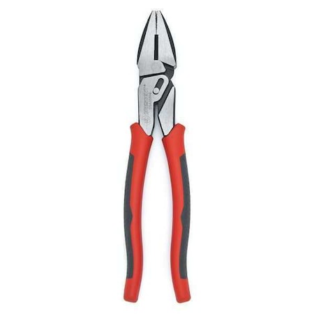 Crescent 9" Pivot Action Dual Material Lineman's Compound Action Pliers CCA20509