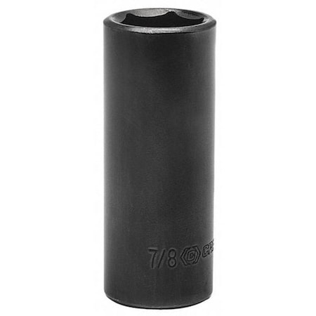 Crescent 1/2" Drive 6 Point Deep Impact SAE Socket 11/16" CIMS24N