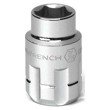 Gearwrench 3/8" Drive, 7/16" SAE Socket, 6 Points 132140GR | Zoro