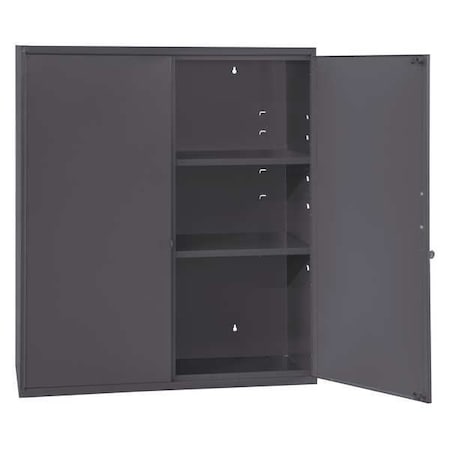 Durham Mfg Wall Mount Storage Cabinet, 30 in H, 26-5/8 in W, Gray 061-95-ADJFS